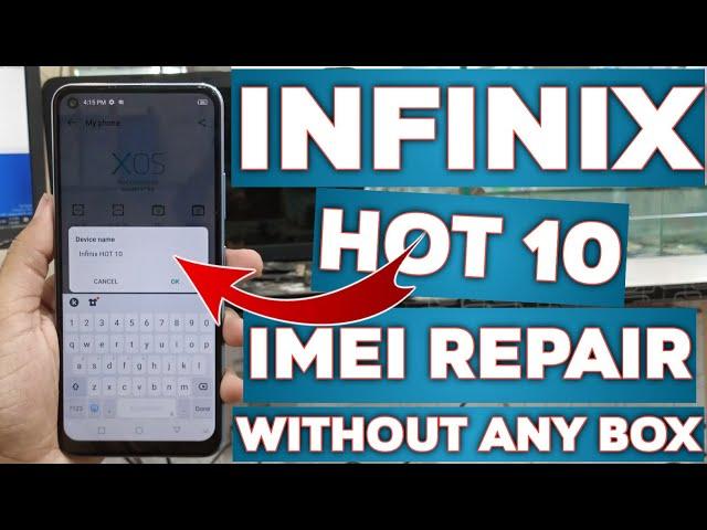 Infinix Hot 10 PTA Block Imei Repair Without Any Box New Track