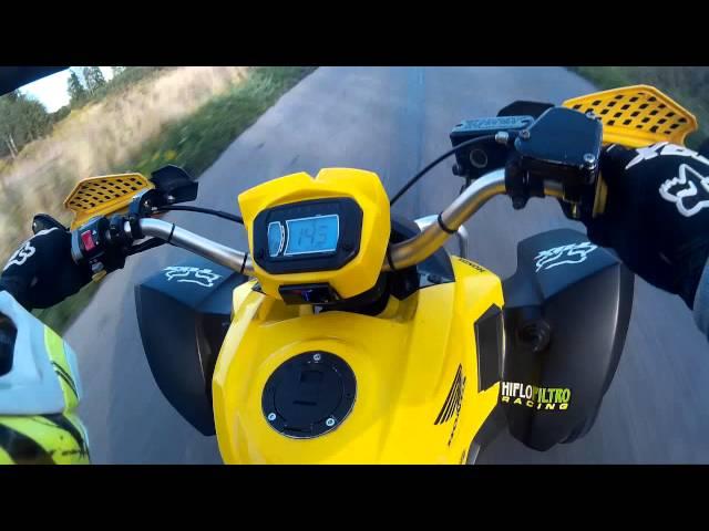 access, Lucky Star ,Triton  Swap Kawasaki er6 650cc acceleration   0 -  150km/h