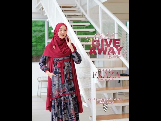 Faaza Dress and Tunik by Indo Hijab || WA 0812-2500-0092