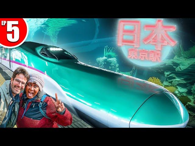 Riding First Class In Japan's Fastest Underwater Bullet Train!