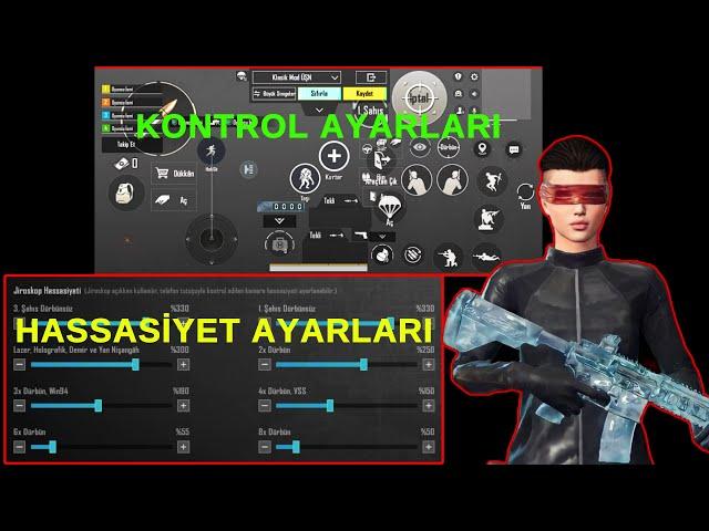 4 PARMAK KONTROL VE HASSASİYET AYARLARI I GENEL TÜM AYARLAR I PUBG MOBILE