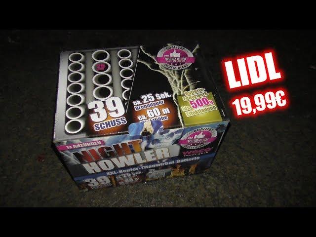 Night Howler bei Lidl 19,99€ XXL-Feuerwerks Batterie