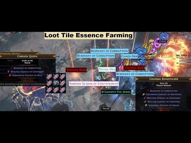 Legacy of Phrecia Essence Farming but Not for Essences