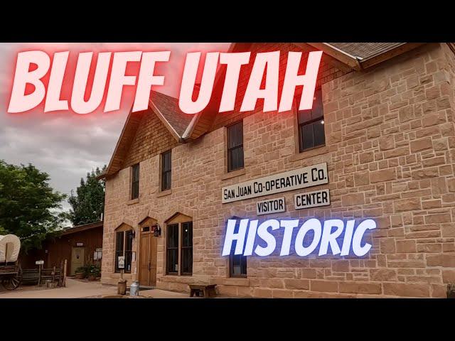 Historic Fort Bluff Utah - Sand Island Petroglyphs