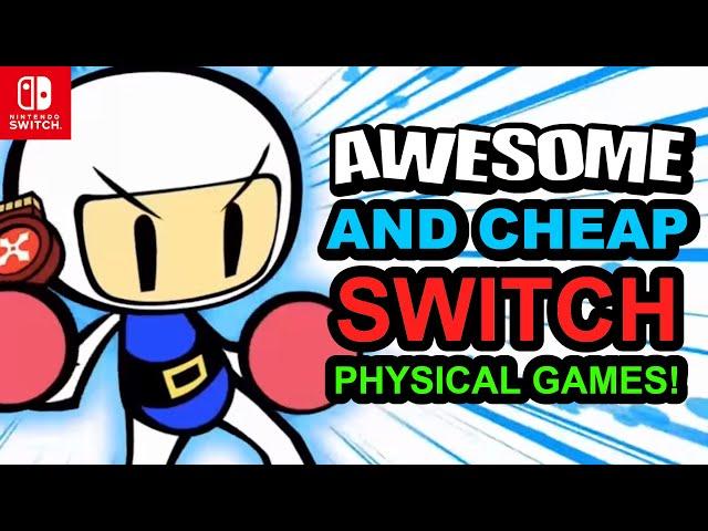 AWESOME Cheap Physical Nintendo Switch Games Worth Buying For $20 and Under!