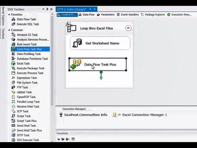 Data Flow Task In SSIS. Dynamic column mapping, copy data from Excel example. COZYROC SSIS suite.