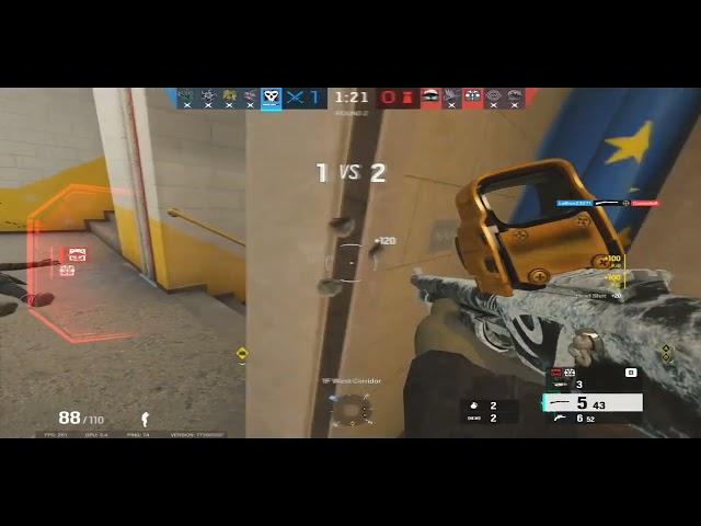 @proditswither 's INSANE 1v4 Siege Clutch