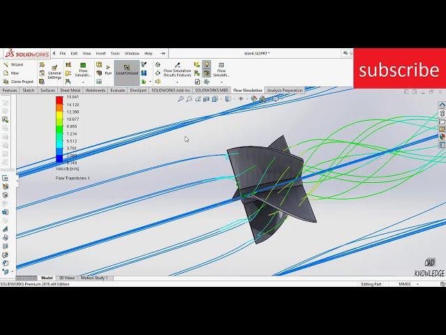 External Windmill flow simulation in solidworks fully explained for beginners from scratch