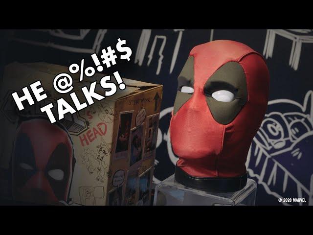 Deadpool's Head from Hasbro Really @%!#$ Talks!