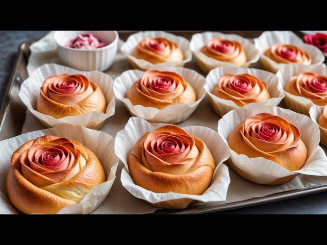 That's what the bakers hide! Apple buns in 15 minutes! Stay soft for a whole week.