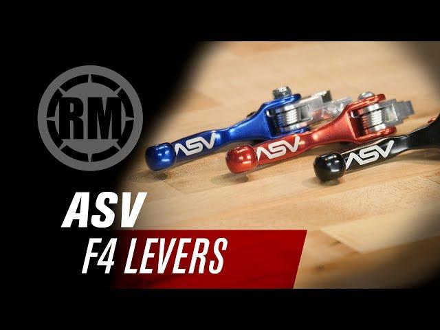 ASV F4 Series Dirt Bike Clutch and Brake Levers