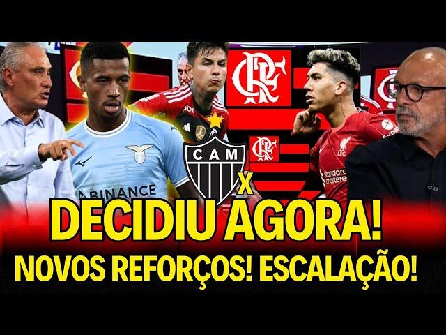 ACERTOU NESSA QUARTA!CONTRATAÇÕES NO FLA! ATLÉTICO MINEIRO x FLAMENGO!NOTÍCIAS DO FLAMENGO!flazoeiro