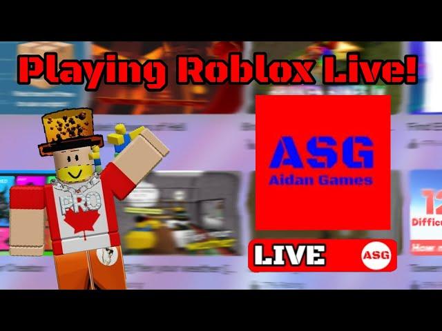 Playing Roblox With Viewers LIVE!