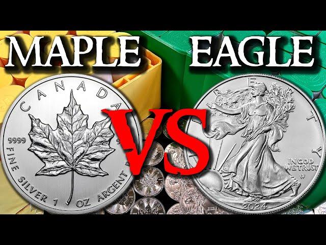 Best Bullion Coin? Canadian Silver Maple Leaf VS American Silver Eagle