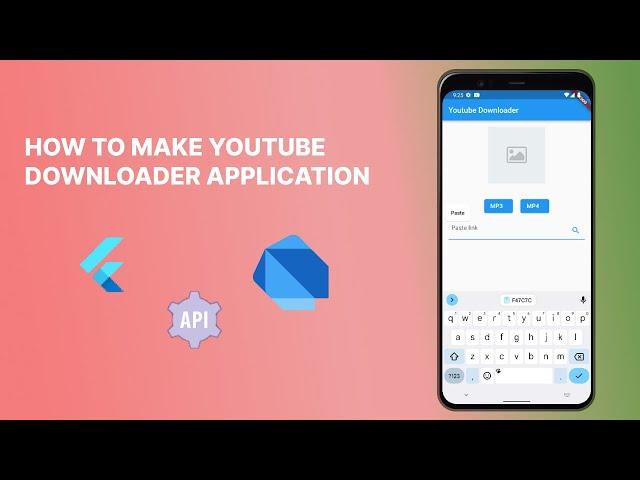 How to make app youtube downloader mp3 & mp4 | Mobile Apps Flutter