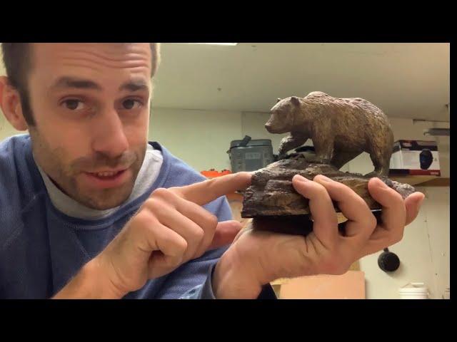 Learning to hollow cast | Bronze Grizzly