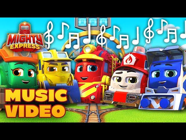 When The Trains Come Rolling In!   MUSIC VIDEO  - Mighty Express Official