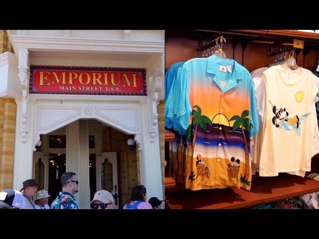 Magic Kingdom Emporium April 2024 Shopping Walkthrough in 4K | Walt Disney World Orlando Florida