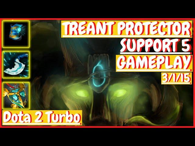 Treant Protector 3/1/15 [SUPPORT 5] [Gameplay DOTA 2 Turbo] 7.31