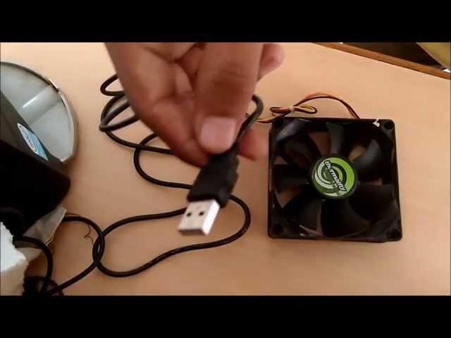 [DIY] Turn CPU Fan into Desk Fan OR USB Fan