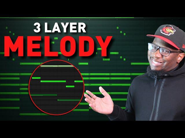 How to Make GREAT Melodies WITHOUT MUSIC THEORY! (3 Layer Method - FL Studio, Ableton, Logic Pro)