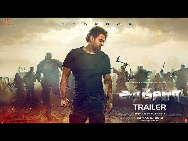 Saaho Trailer : Tamil | Prabhas | Shraddha Kapoor | Sujeeth | #SaahoTrailer | UV Creations