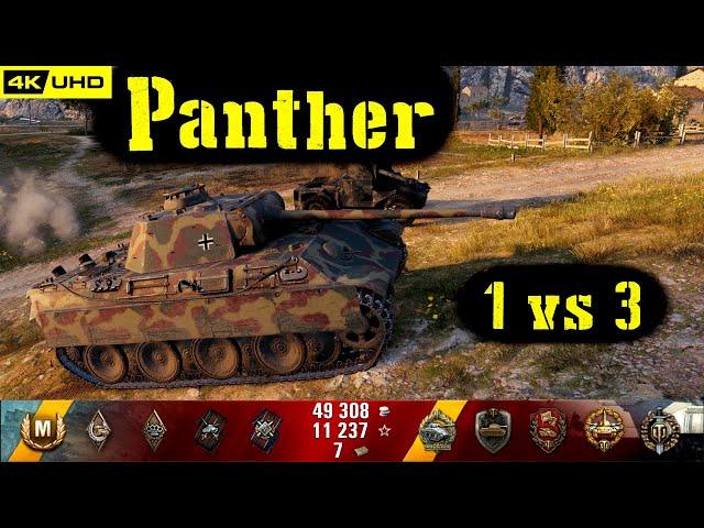 World of Tanks Panther Replay - 8 Kills 3K DMG(Patch 1.6.1)