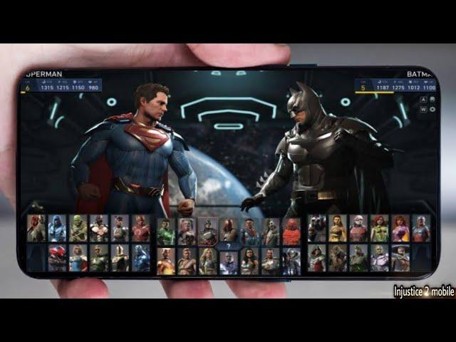 Injustice 2 mobile - Best Android game 2022 (60 fps)