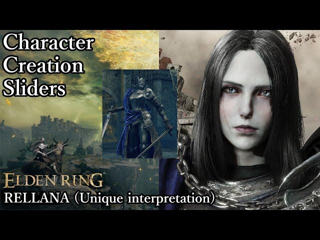 ELDEN RING Character Creation - RELLANA (Unique interpretation)