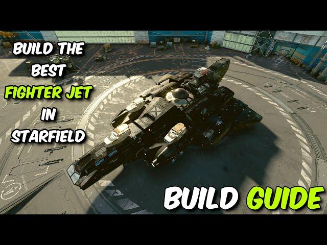 I BUILT A FIGHTER JET IN STARFIELD | Parts Breakdown | Starfield