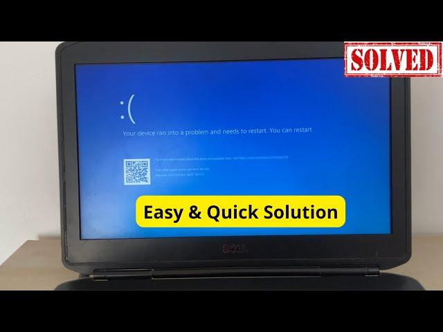 How to Fix the Inaccessible boot device BLUE SCREEN Error in Windows 10