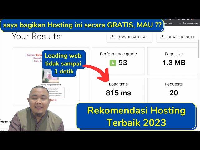  REKOMENDASI PENYEDIA HOSTING TERBAIK INDONESIA 2023 - Cara Memilih Web Hosting Terbaik