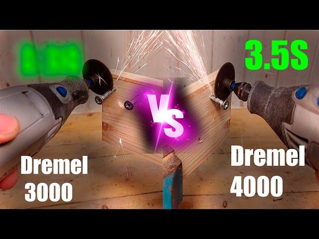 Cutting A Screw: Dremel 3000 Vs Dremel 4000 Demo