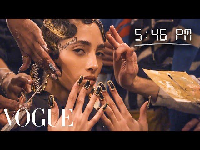 How Top Model Yasmin Wijnaldum Gets Runway Ready | Diary of a Model | Vogue