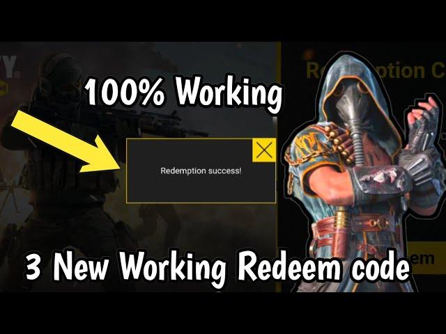 Working 3 Redeem code codm 2023 | call Of Duty Mobile Redeem code | cod Mobile Redeem code 2023