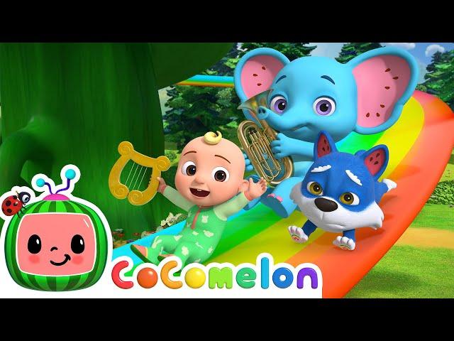 JJ and the Beanstalk | Nursery Rhyme | CoComelon Animal Time for kids