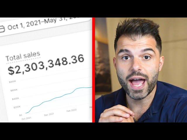 $0-$2.3m in 8 months with dropshipping | How to find winning products