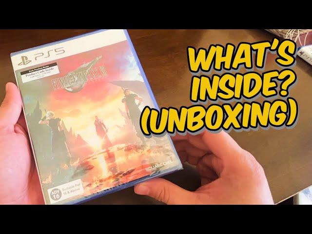 FINAL FANTASY VII REBIRTH PS5 [R3] Unboxing (from the PlayStation 11.11 Festival Sale 2024) 