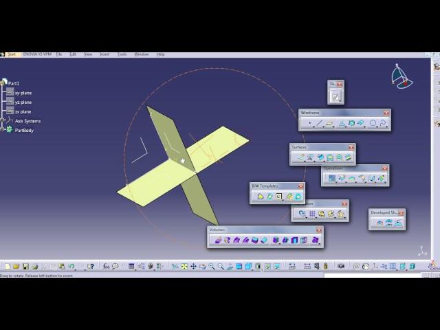 SURFACING INTRODUCTION CATIA V5