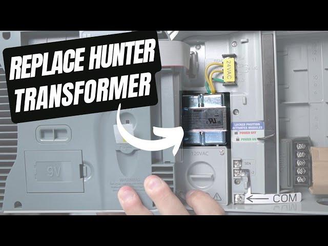 How To Replace A Hunter Transformer