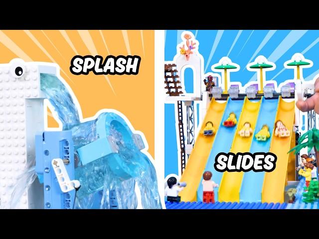 I Built the Ultimate LEGO Water Park！