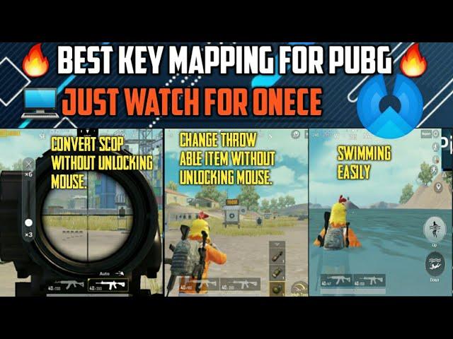 Phoenix OS best key mapping for  Pubg Mobile | Phoenix os key mapping like gameloop | Squad Helper.