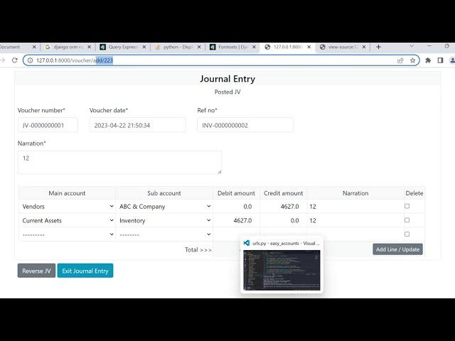Python Django InlineFormset with Function based View