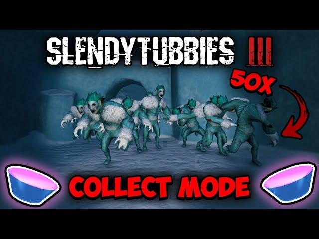 SLENDYTUBBIES 3 Collect Mode Gameplay with 50x Yeti Tubby!