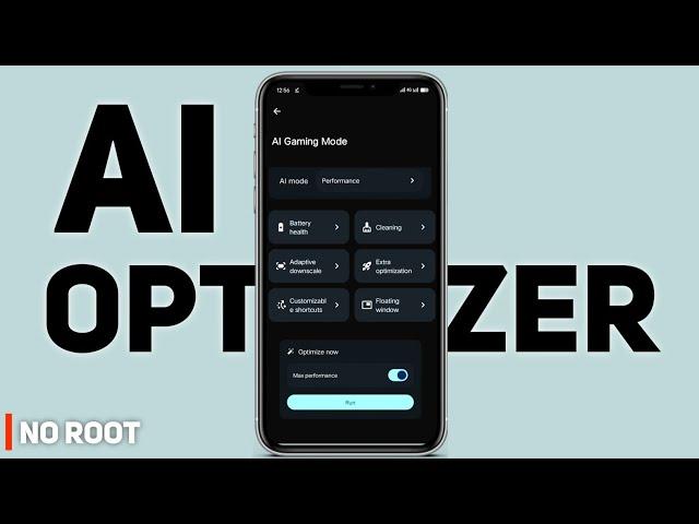 Most Unique AI Gaming Optimizer For Any Android Users !