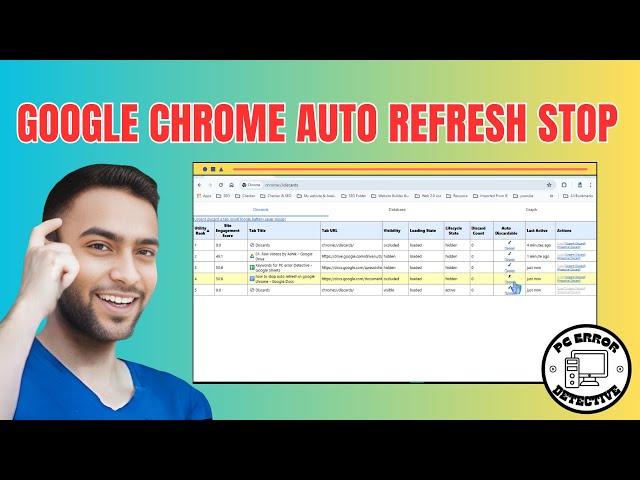 How to Stop Auto Refresh in Google Chrome