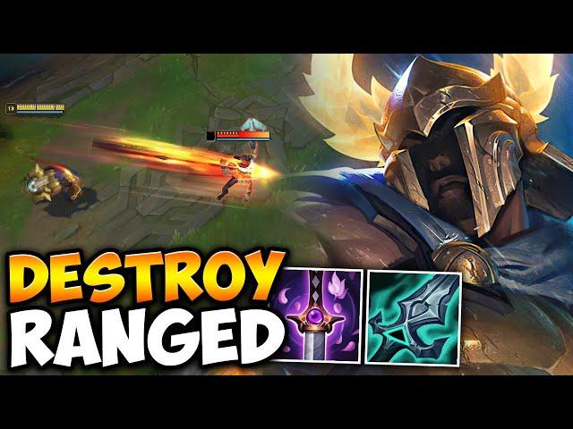 How to beat Ranged Champions with Pantheon Mid... (HINT: IT'S SIMPLE)