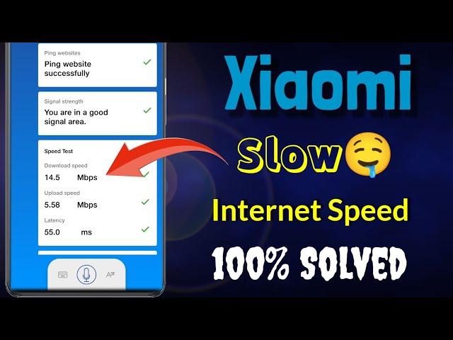 Redmi mobile slow internet speed problem fix | boost net speed in Xiaomi