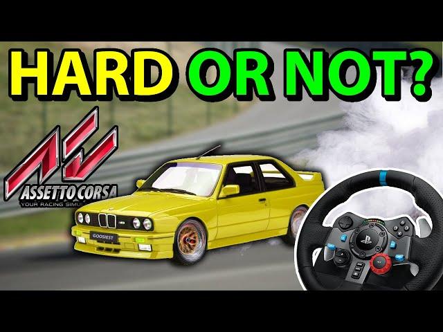 Learning how to Drift in Assetto Corsa - 900 degrees G29 steering wheel [EP.2]