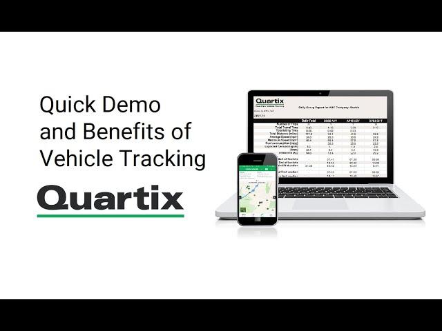 Quartix Vehicle Tracking - Quick Demo